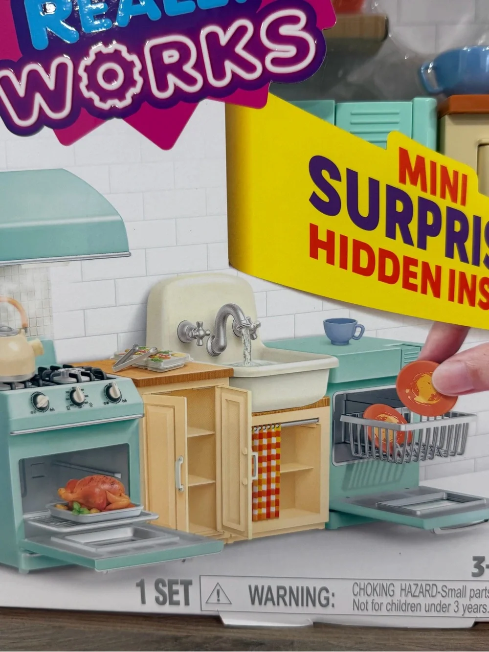 Magic Cook Kitchen Mini Playset in Mint